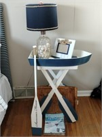 Boat Side Table, Nautical Decor