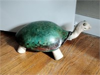 Studio Pottery Clay Turtle Decor/Door Stopper