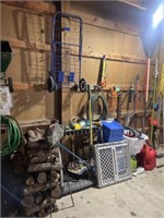 Gas leaf Blower, Hedge Trimmer, Gas Cans, Coolers