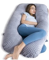 Gently used QUEEN ROSE Pregnancy Pillow,
