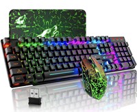 New Wireless Gaming Keyboard and Mouse Combo