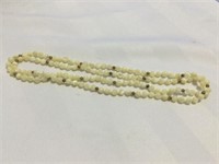 Vintage like new real pearl necklace 32" long