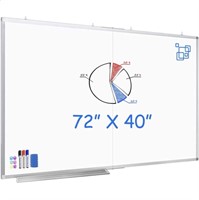 New Maxtec Large Magnetic Whiteboard, maxtek 72 x