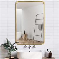 New VASUHOME 24x36 Inch Bathroom Mirror for