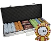 New- 500 Ct Monte Carlo Poker Club 14 gram Poker