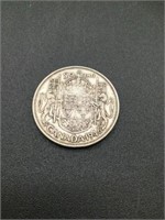 1946 Canadian 50 Cent coin
