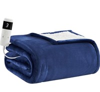 New BOMOVA Electric Heated Blanket Throw with 10