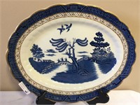 Antique Booths "Real Old Willow" 15.5" platter
