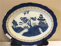 Antique Booths "Real Old Willow" 14" platter