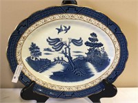 Antique Booths "Real Old Willow" 12" platter