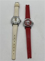 Lucy and Snoopy kids watches