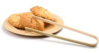 New Restaurantware Bamboo Tong Large 100 count
