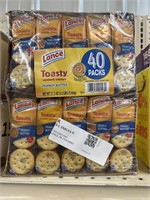 Lance toasty PB crackers 40ct