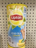 Lipton iced tea w/ lemon makes 38qt