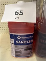 MM sanitizer 3-1 gallons