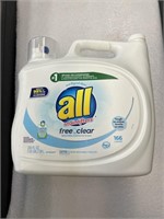 All clear detergant 166 loads