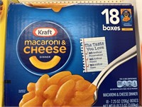 Kraft mac & cheese  18 boxes