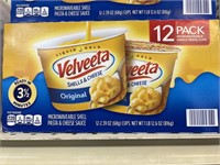 Velveeta shells & cheese 12 pack
