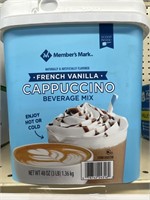 MM french vanilla cappuccino mix 48 oz