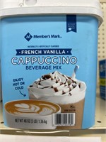 MM french vanilla cappuccino mix 48 oz