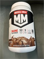 Muscle Milk protein powder chocolate 39.5 o