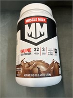 Muscle Milk protein powder chocolate 39.5 oz