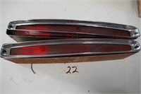 '89 - '93 Cadillac DeVille Tail Lights