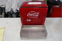 Coca Cola Cooler w / Sandwich Tray