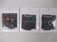 (3) Thunderfit Silicone Rings, 1pk Size