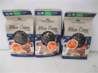 (3) Just About Foods Organic Blue Corn Flour, 454g