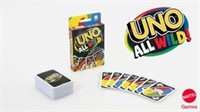 (2) UNO All Wild Card Game