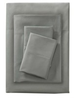 Room Essentials Microfibre Solid Sheet Set Grey