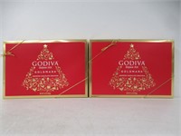 (2) Godiva Goldmark Assorted Chocolate Creations