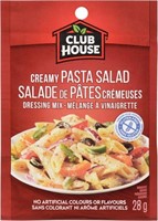 6-Pc Club House Dry Sauce, Creamy Pasta Salad, 28g