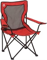 Coleman Cool Mesh Quad Chair - Red