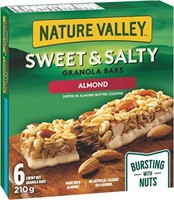 (4) "As Is" 6-Pks Nature Valley Sweet & Salty