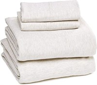 Basics Heather Jersey Fitted Crib Sheet Bedding
