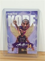 Kobe Bryant Autographed Collection Memorial Card