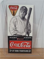 Babe Ruth Coca-Cola Promo Baseball Card