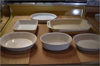 Lot of Assorted Sized Casserole Dishes