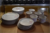 Lot of Home Beautiful Stoneware Dishes