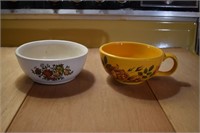 Lot of 2 McCoy Pottery Bowls