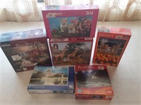 Lot of 6 Puzzles