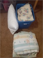 Lot of 2 Comforters and Pillow