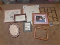 Lot of 8 Picture Frames