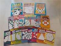 Large Lot of Puzzle Books