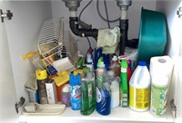 Cupboard of Mixed Chemicals & More