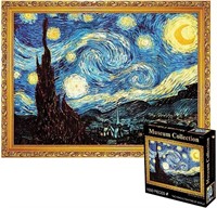 The Starry Night Palette Puzzle, 1000 Pieces, Ap