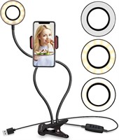 Selfie Ring Light Cell Phone Holder Stand Live S