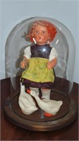 Goebel Hummel Doll in Glass Dome